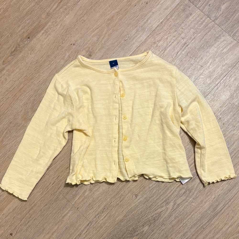 Old Navy Yellow Kids Button Down Shirt